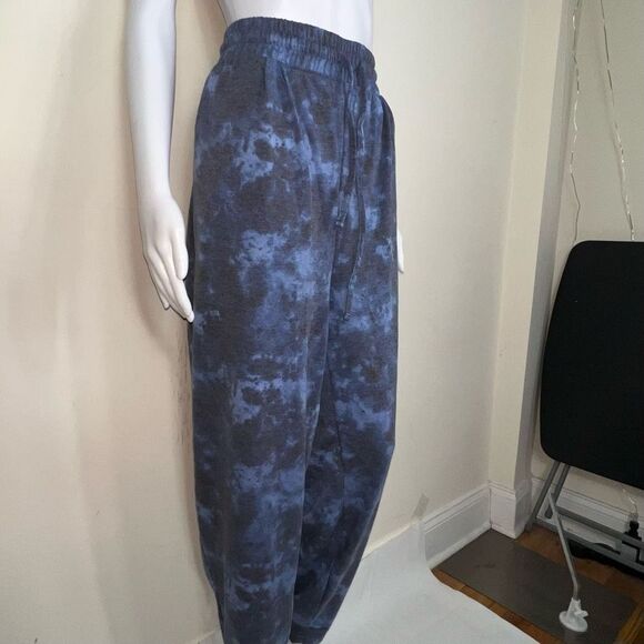 Zenana Blue Tie Dye Joggers - Picture 4 of 10